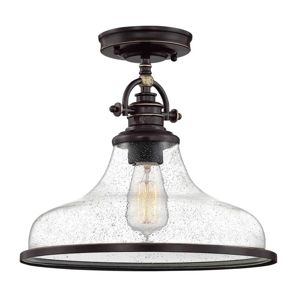 Quoizel One Light Semi-Flush Mount 1