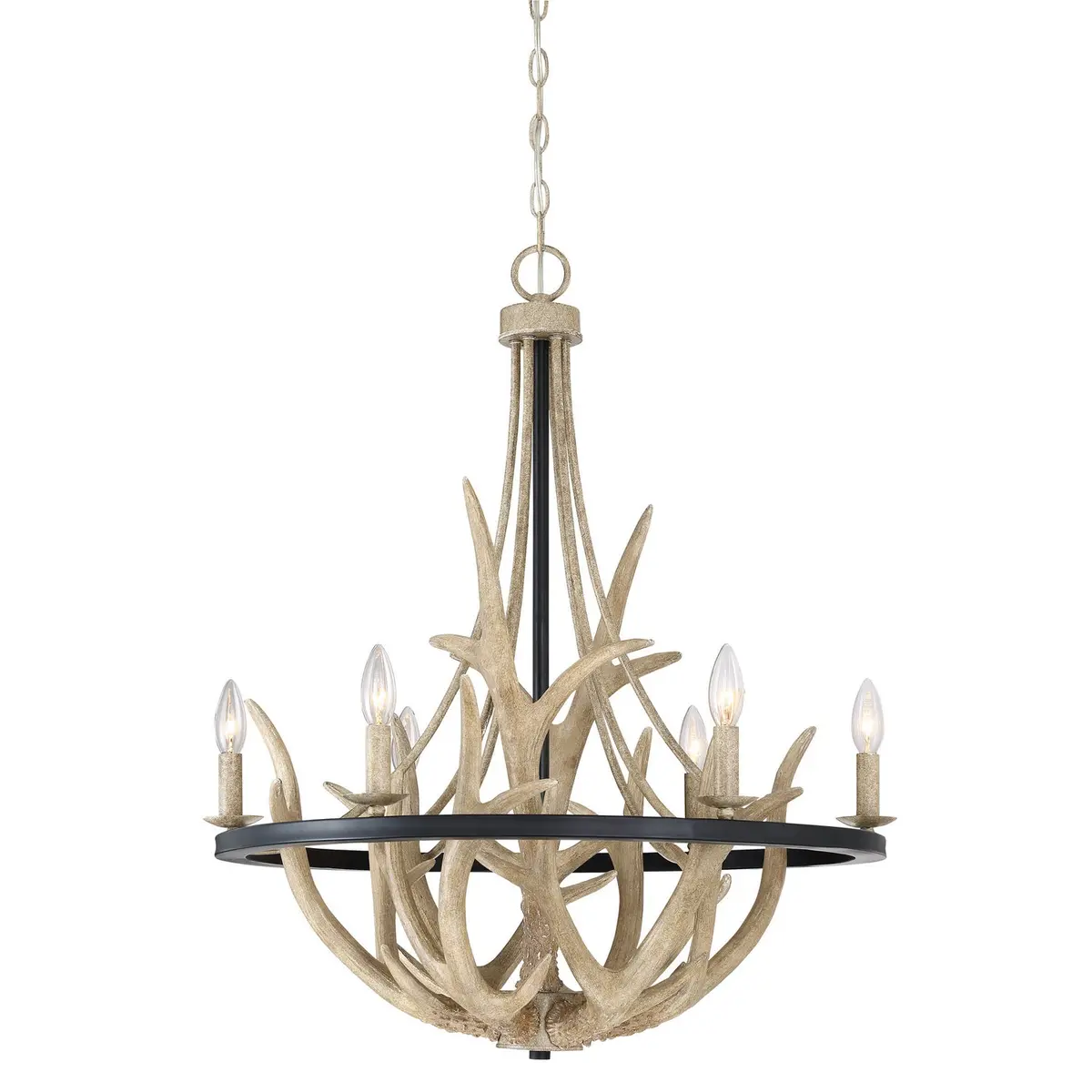 Quoizel Six Light Chandelier 1