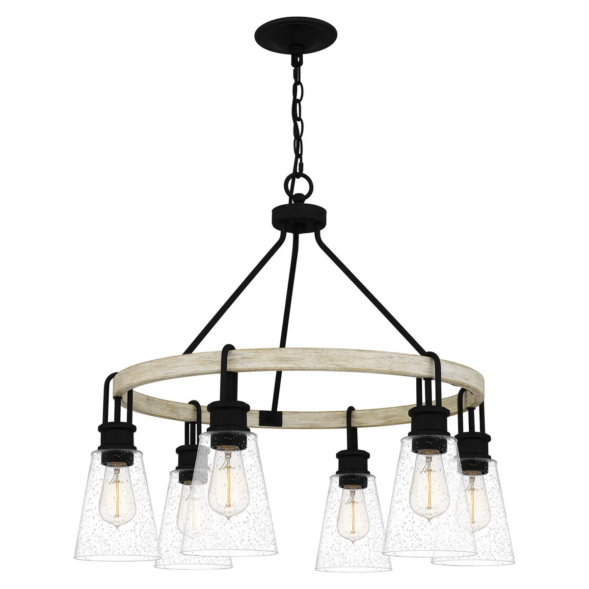 Quoizel Six Light Chandelier 1