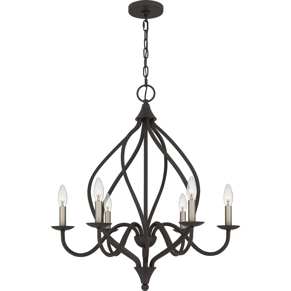 Quoizel Six Light Chandelier 1