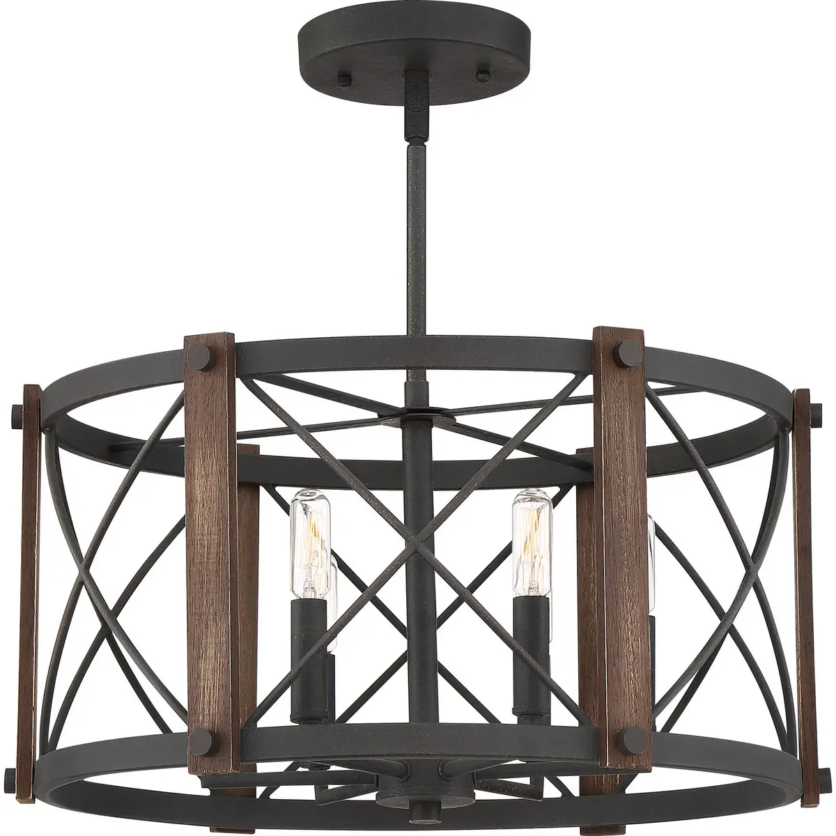 Quoizel Six Light Semi-Flush Mount 1