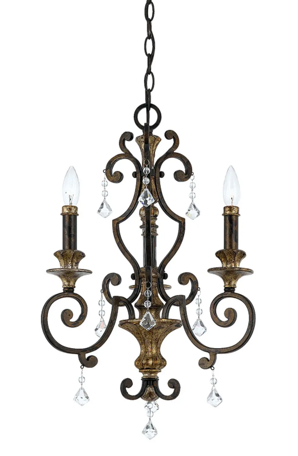 Quoizel Three Light Chandelier 1