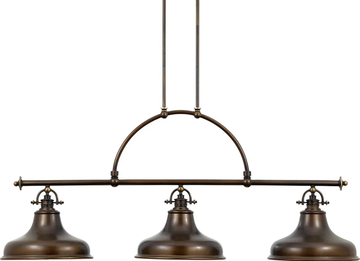 Quoizel Three Light Island Chandelier 1