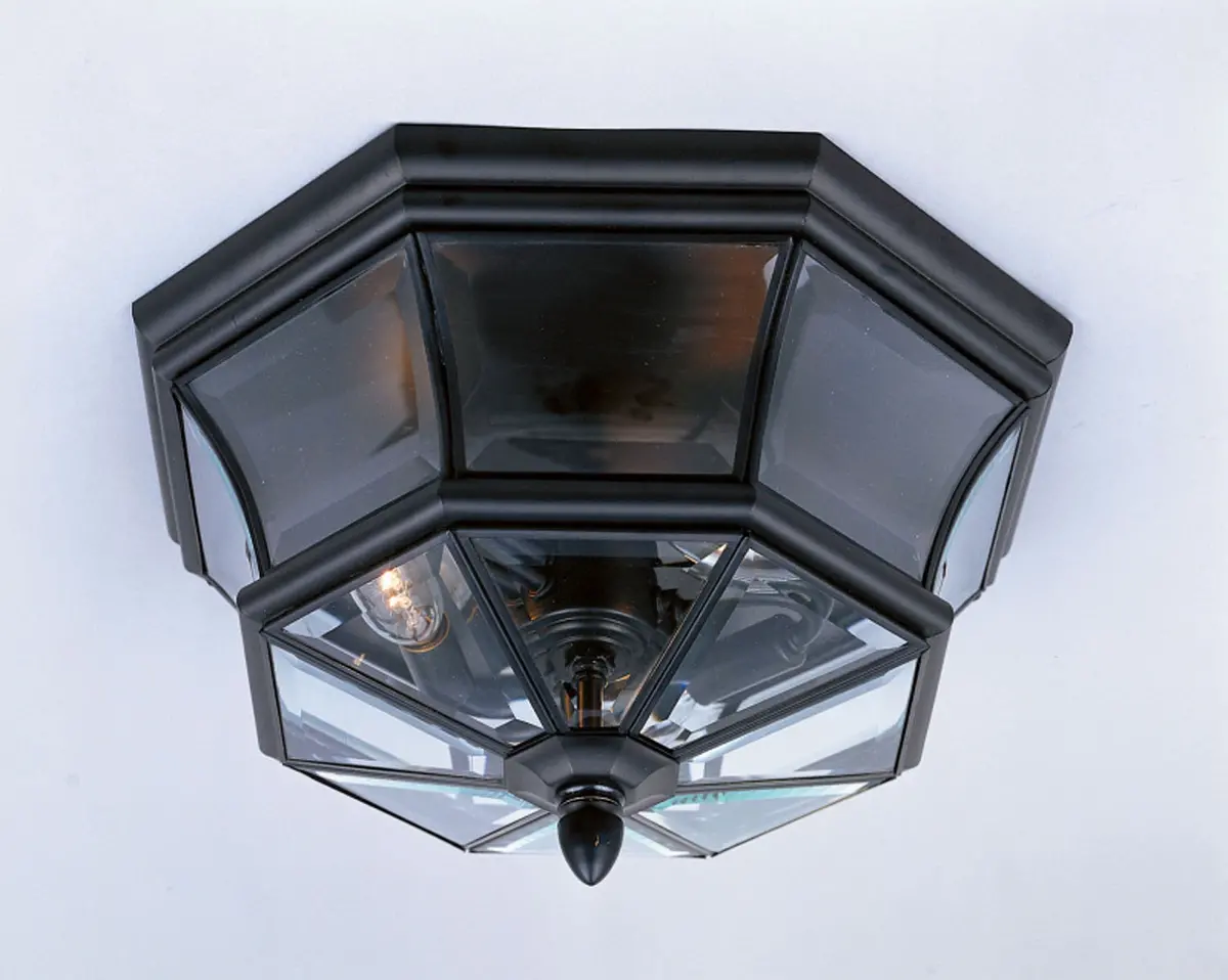 Quoizel Three Light Outdoor Flush Mount 1