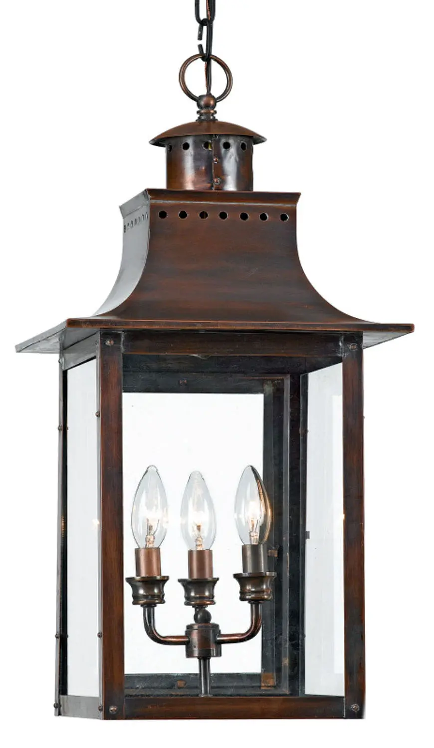 Quoizel Three Light Outdoor Hanging Lantern 1