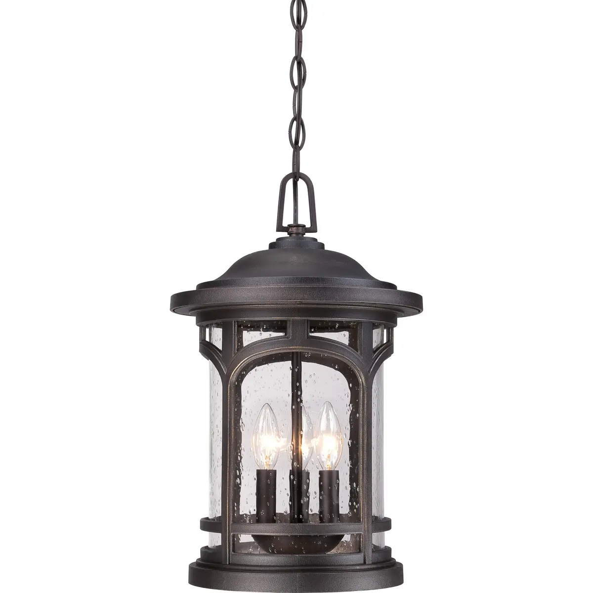 Quoizel Three Light Outdoor Hanging Lantern 1