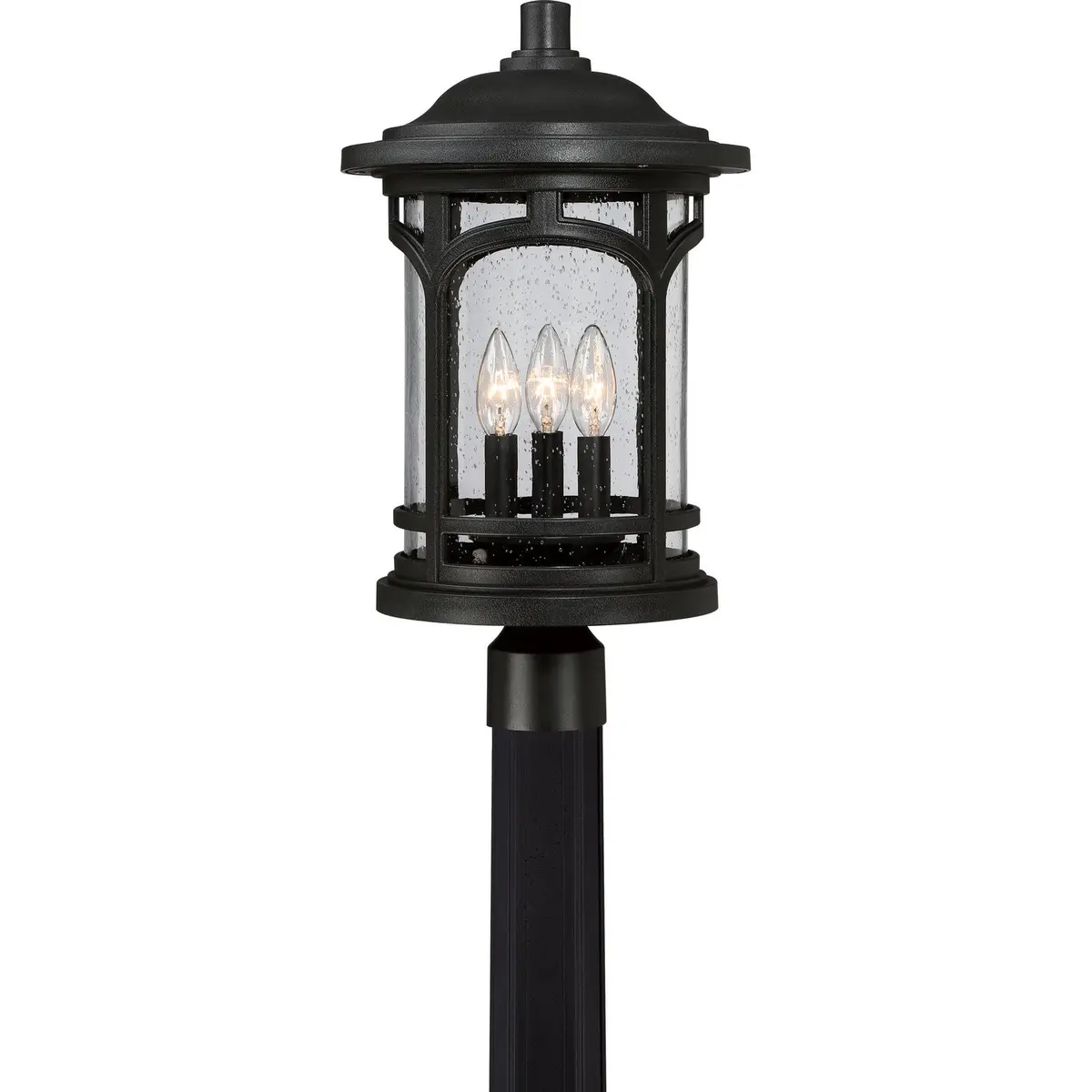 Quoizel Three Light Outdoor Post Lantern 1