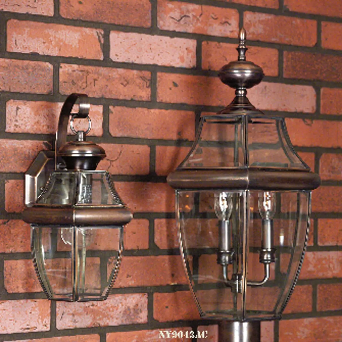 Quoizel Three Light Outdoor Post Lantern 1