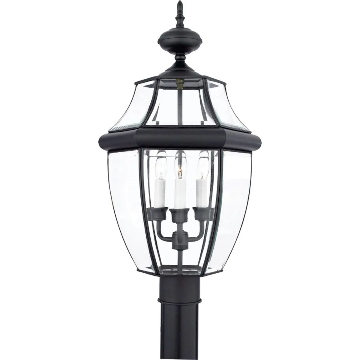 Quoizel Three Light Outdoor Post Lantern 1