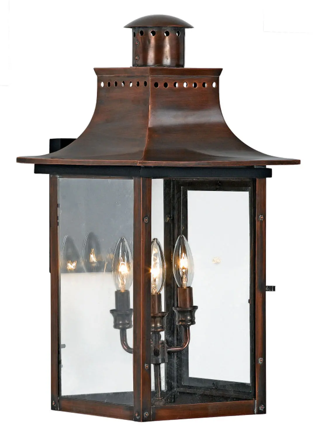 Quoizel Three Light Outdoor Wall Lantern 1