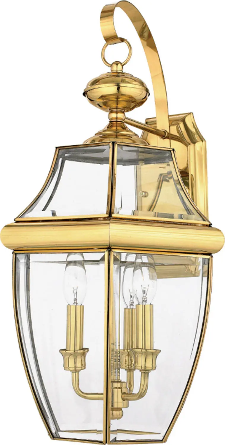 Quoizel Three Light Outdoor Wall Lantern 1