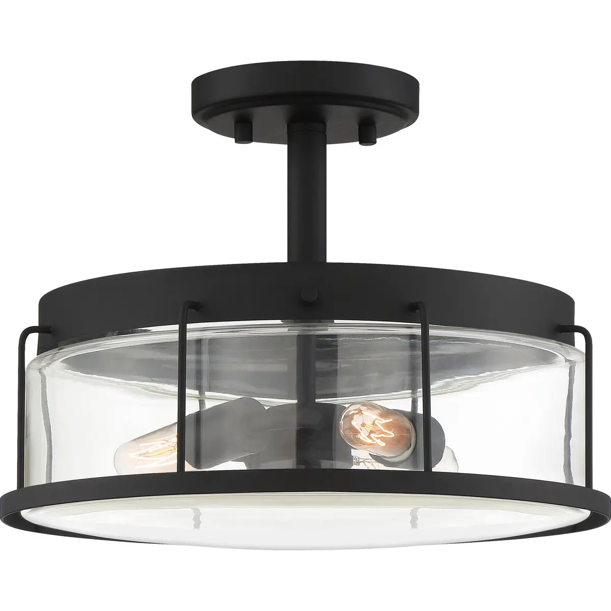 Quoizel Three Light Semi Flush Mount 1