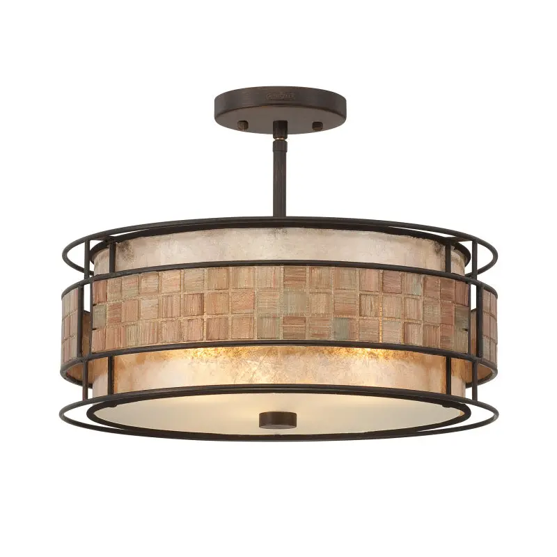 Quoizel Three Light Semi-Flush Mount 1