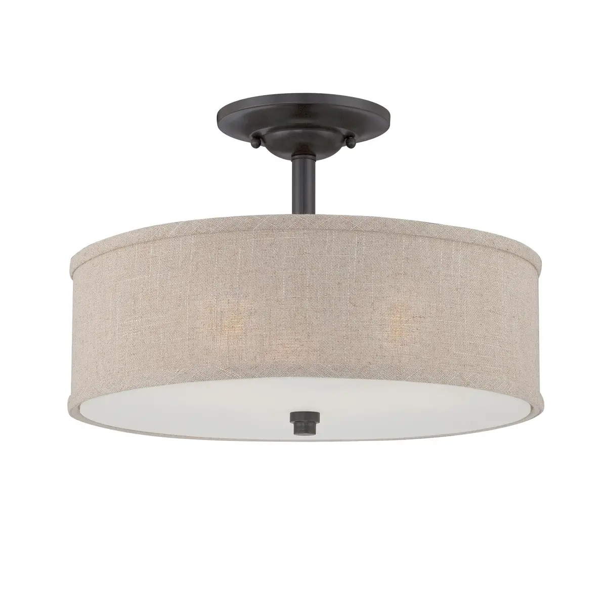 Quoizel Three Light Semi-Flush Mount 1