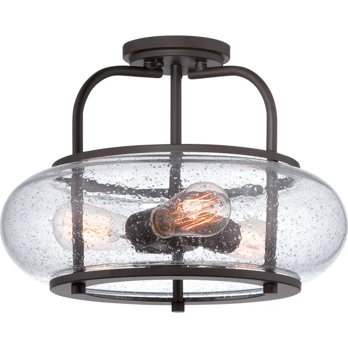 Quoizel Three Light Semi-Flush Mount 1