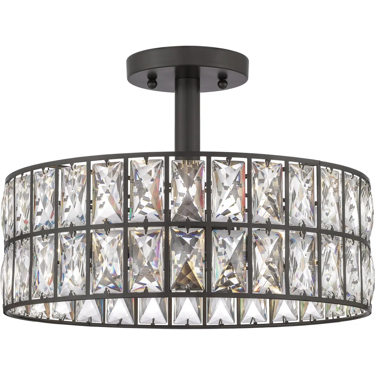 Quoizel Three Light Semi Flush Mount 1