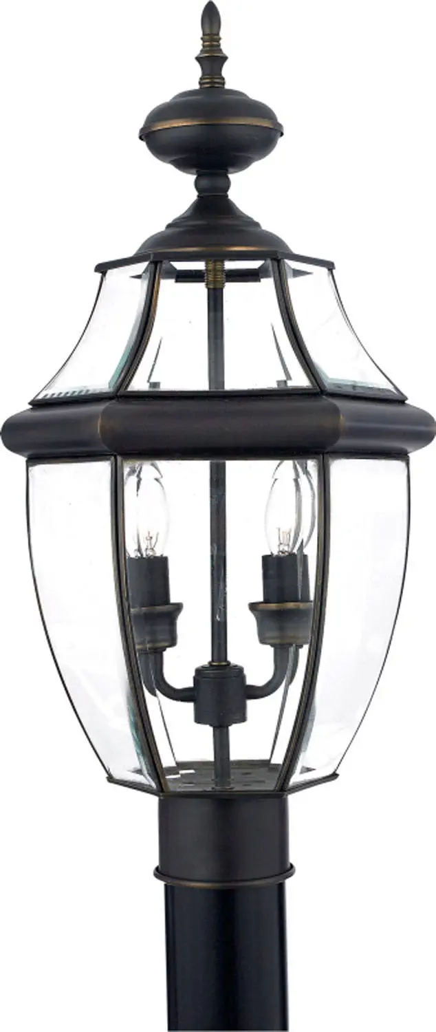 Quoizel Two Light Outdoor Post Mount 1