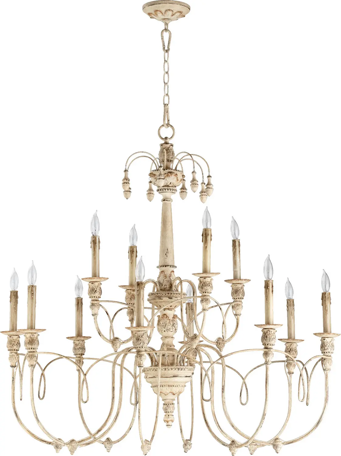 Quorum 12 Light Chandelier 1