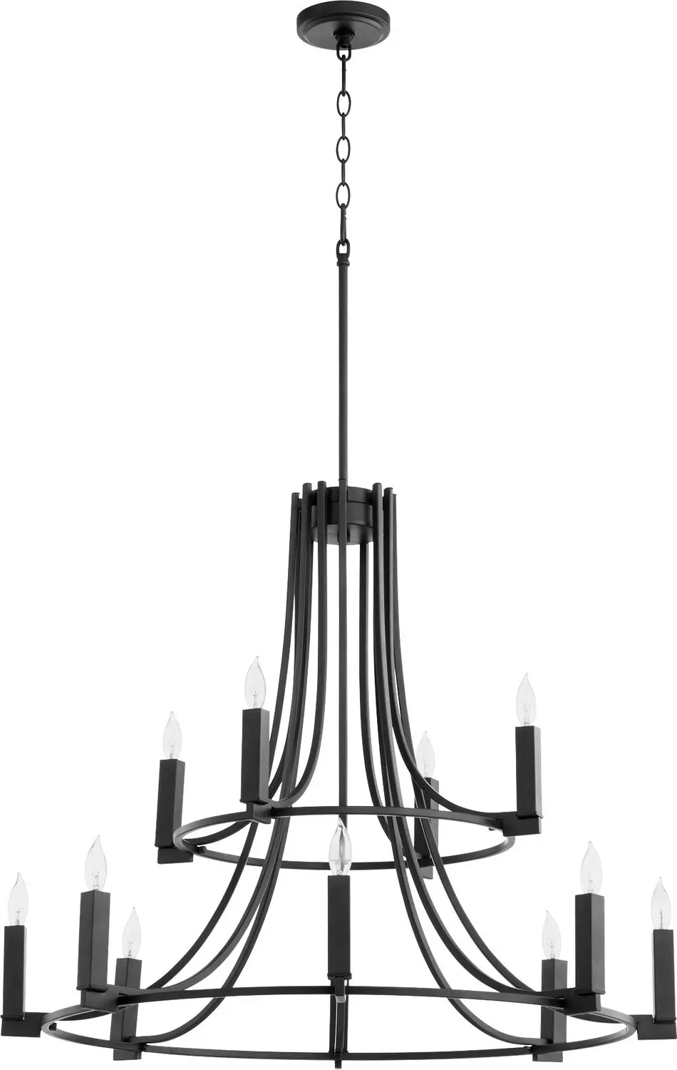 Quorum 12 Light Chandelier 1