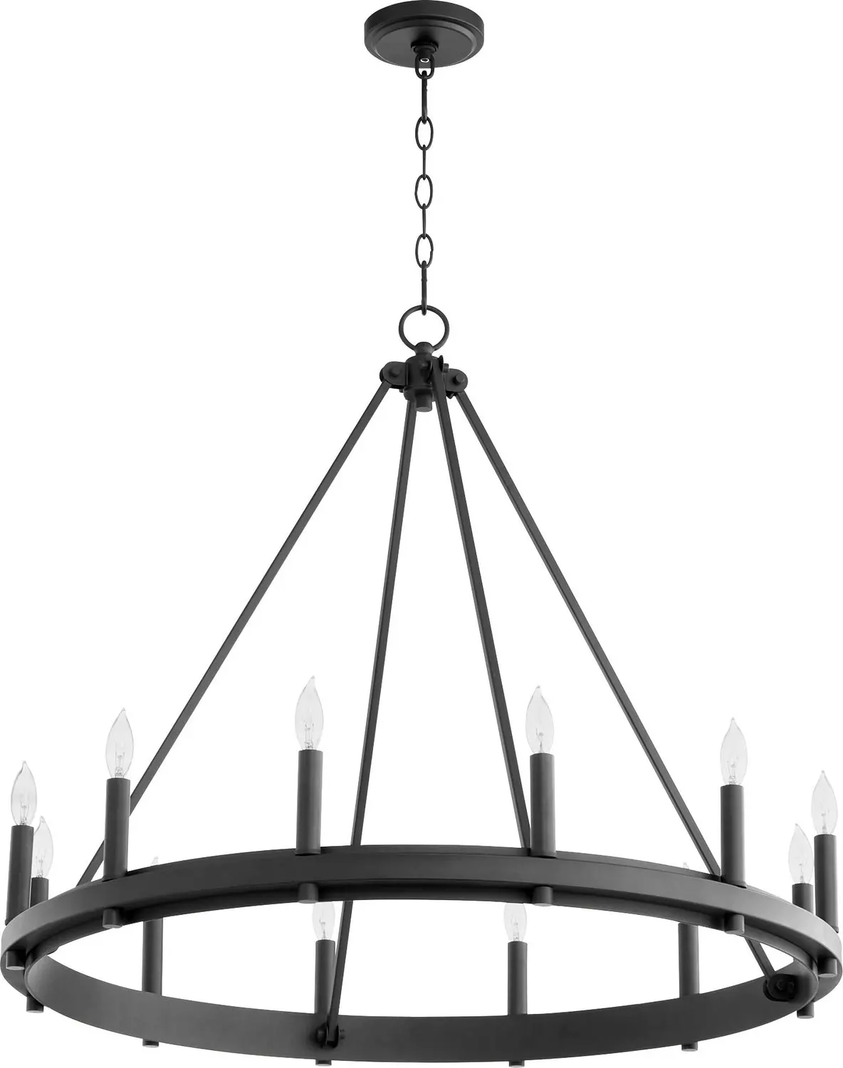 Quorum 12 Light Chandelier 1