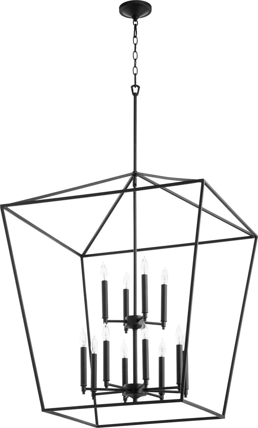 Quorum 12 Light Entry Pendant 1