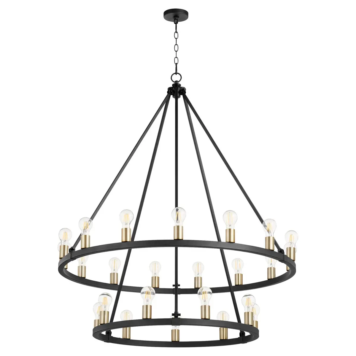 Quorum 24 Light Chandelier 1