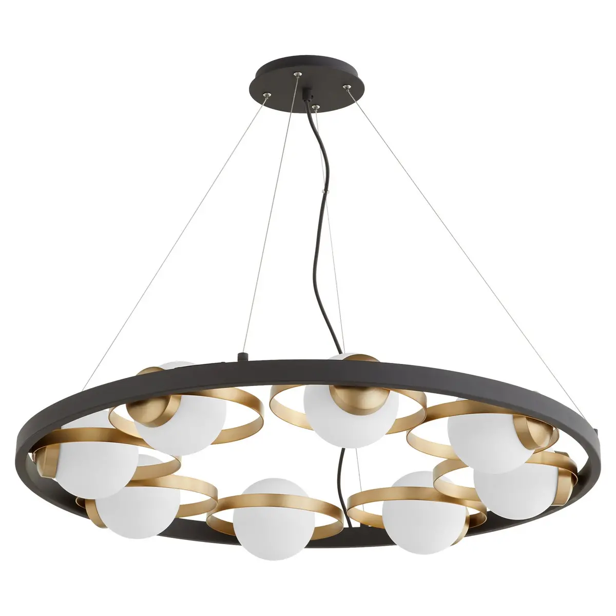 Quorum Eight Light Chandelier 1