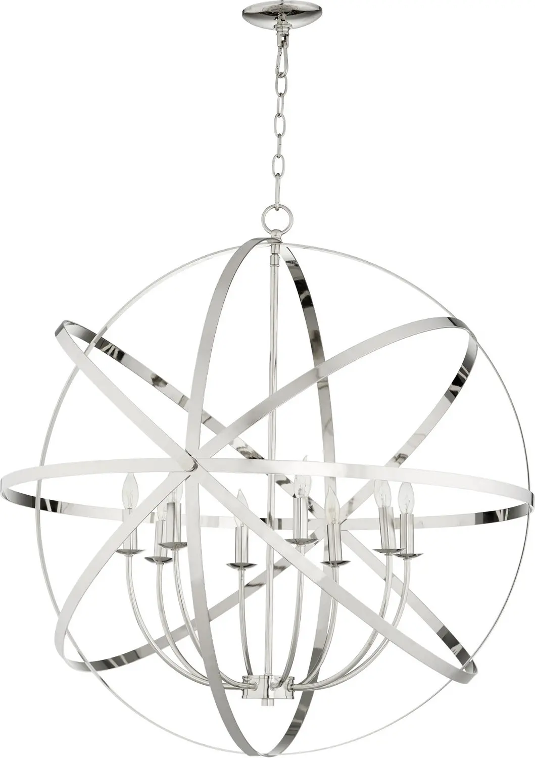 Quorum Eight Light Chandelier 1