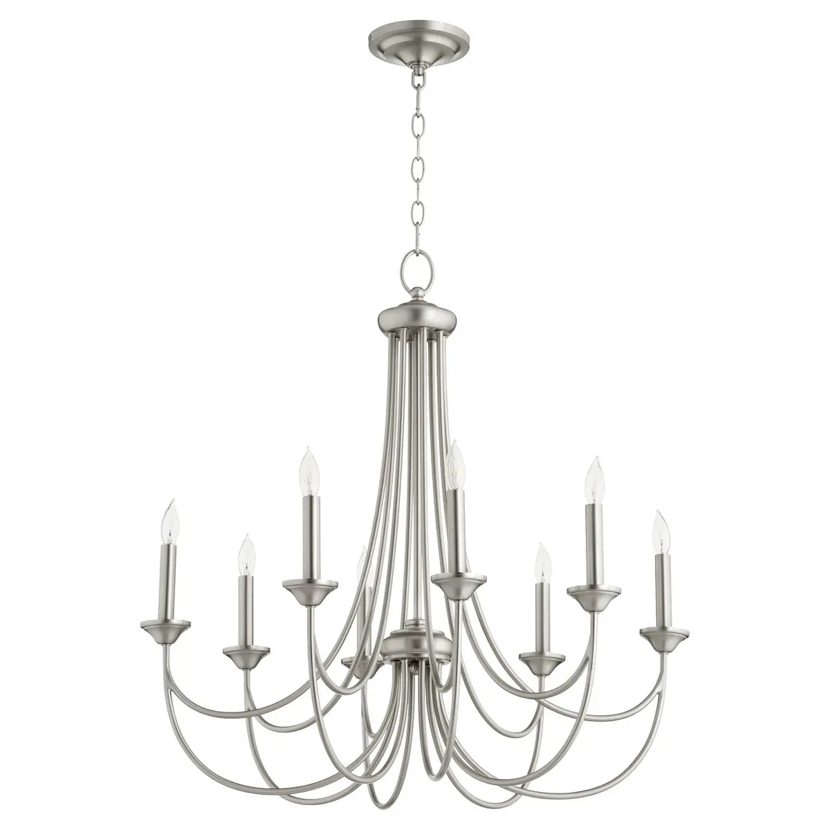 Quorum Eight Light Chandelier 1