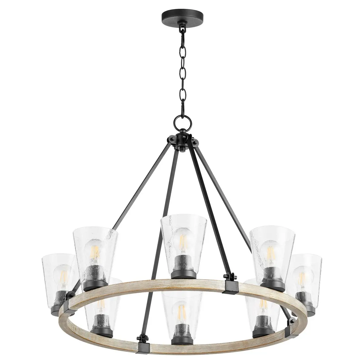 Quorum Eight Light Chandelier 1