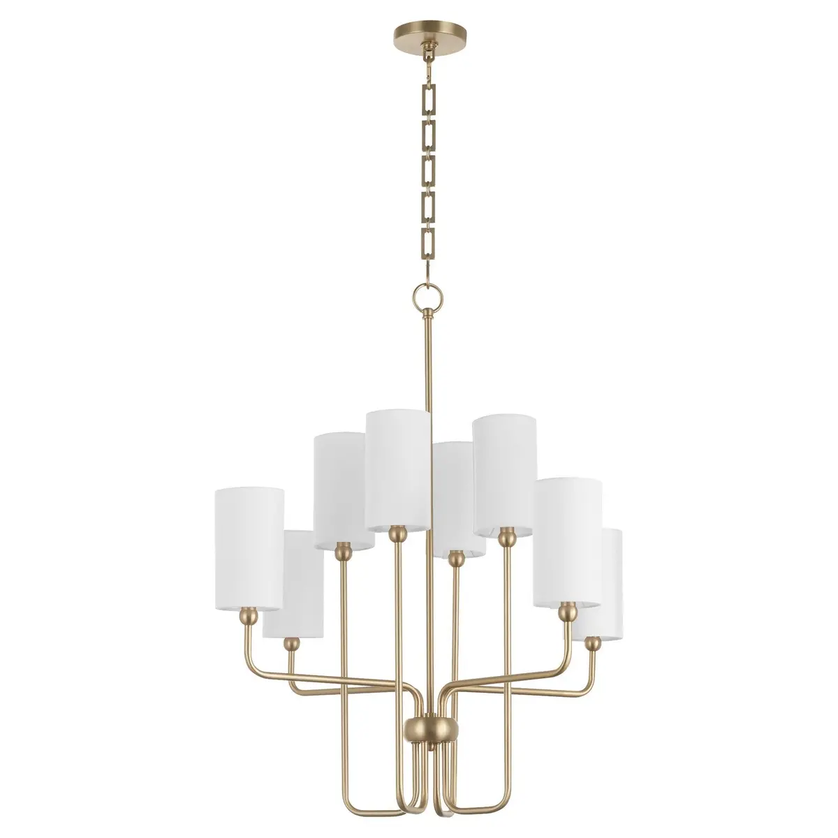 Quorum Eight Light Chandelier 1