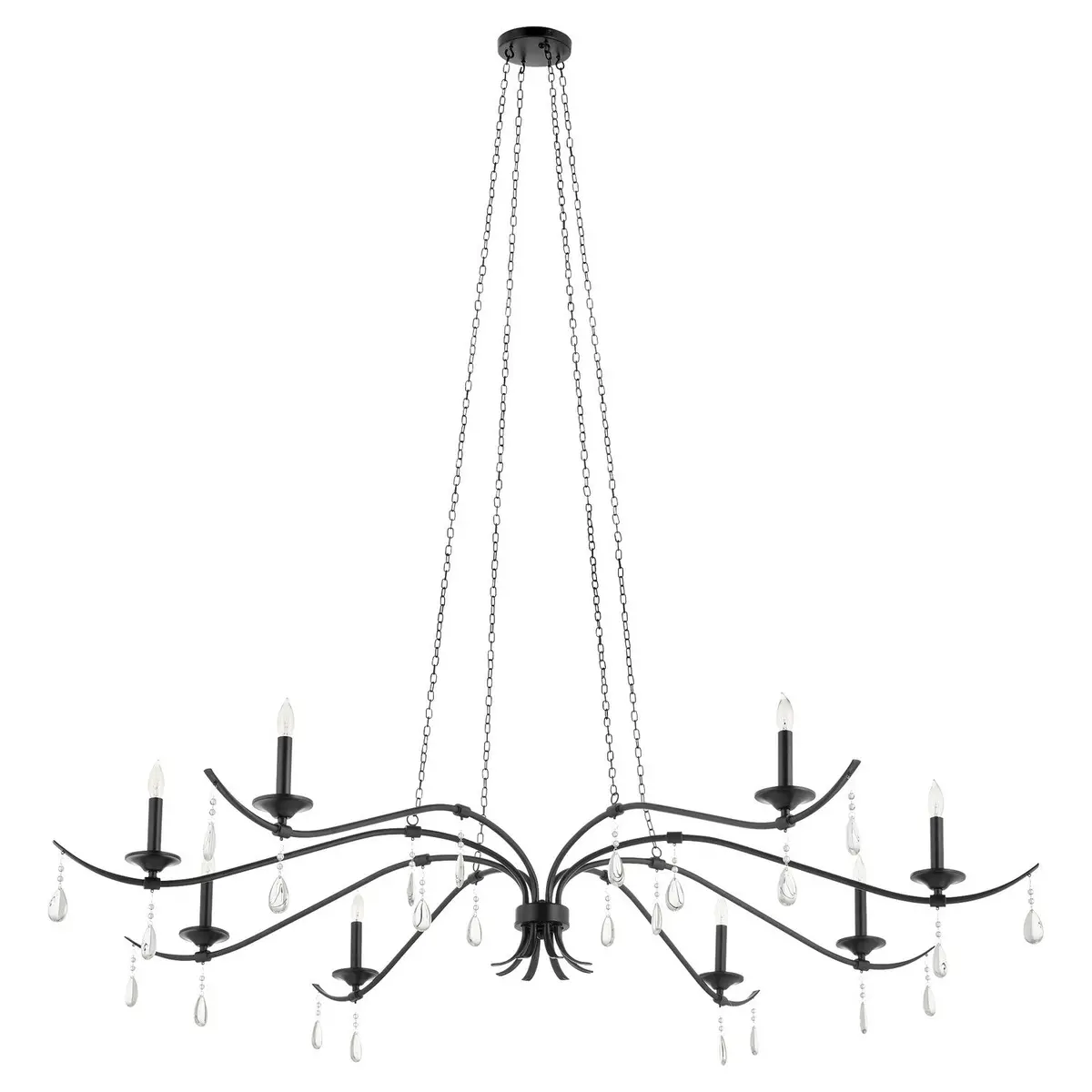 Quorum Eight Light Chandelier 1