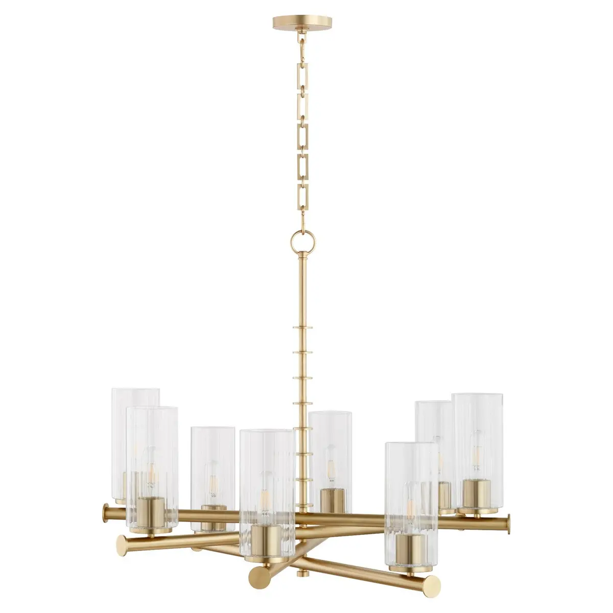 Quorum Eight Light Chandelier 1