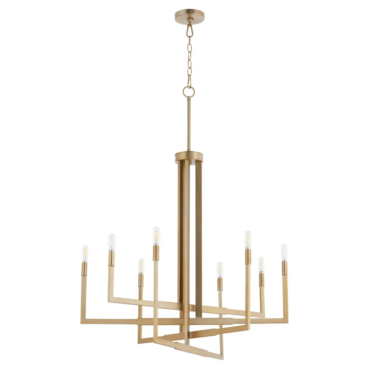 Quorum Eight Light Chandelier 1