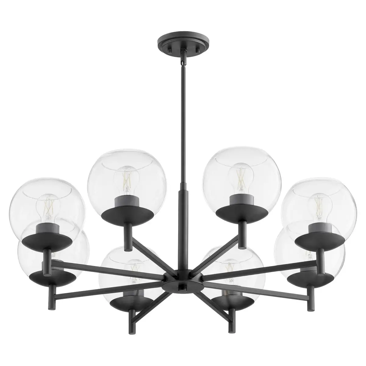 Quorum Eight Light Chandelier 1