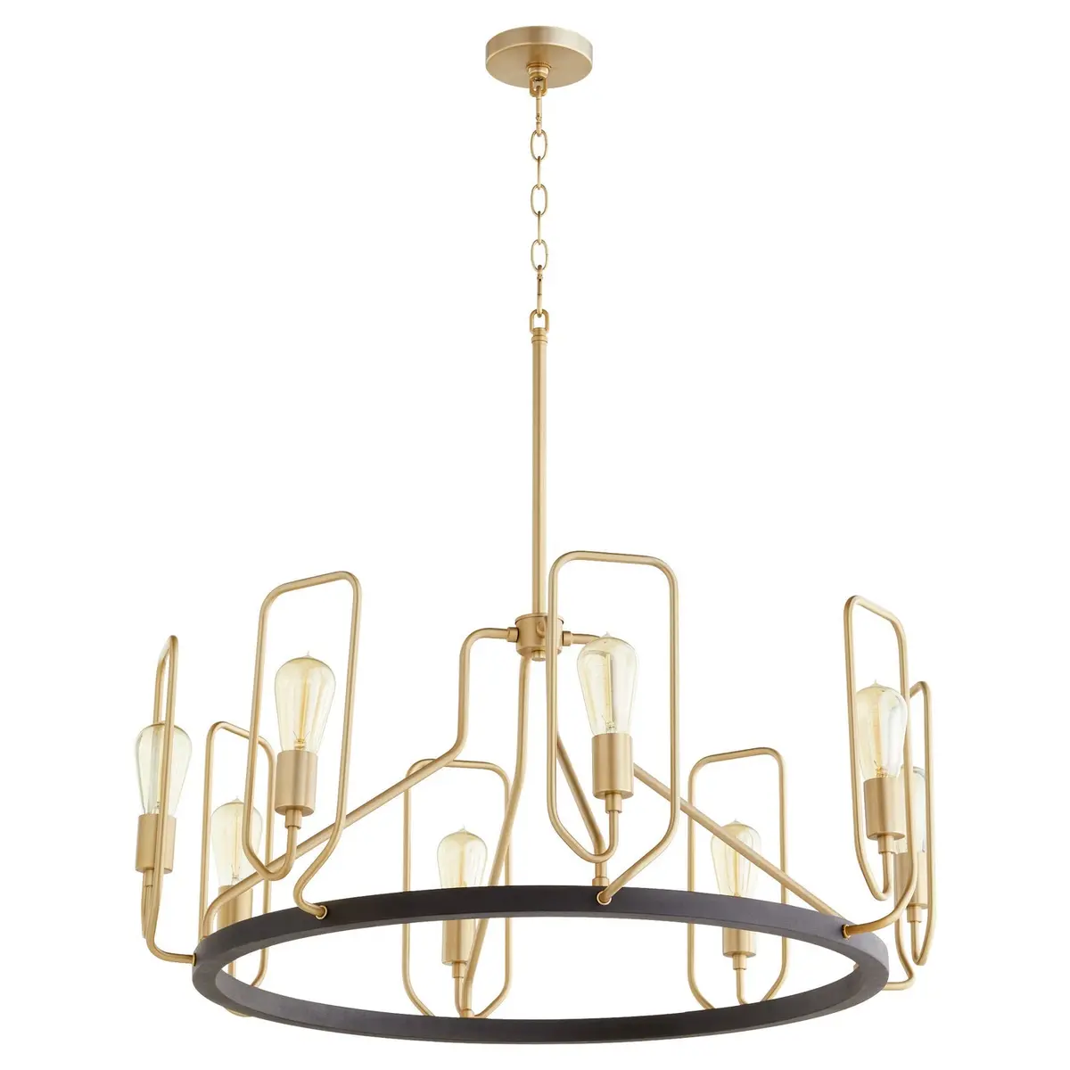 Quorum Eight Light Chandelier 1