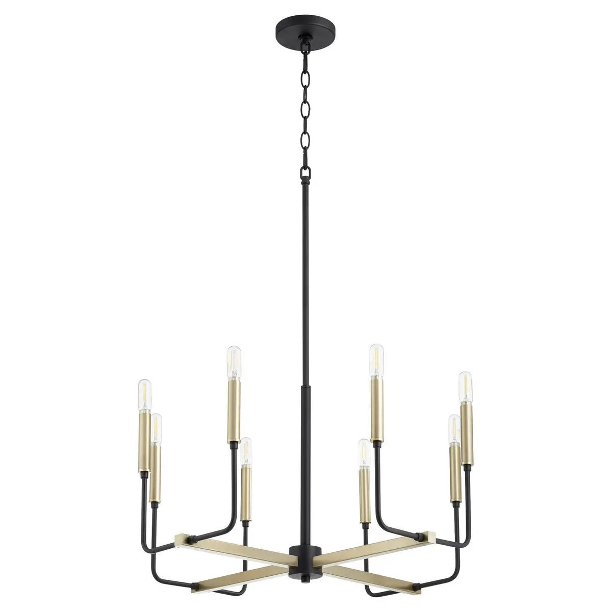 Quorum Eight Light Chandelier 1