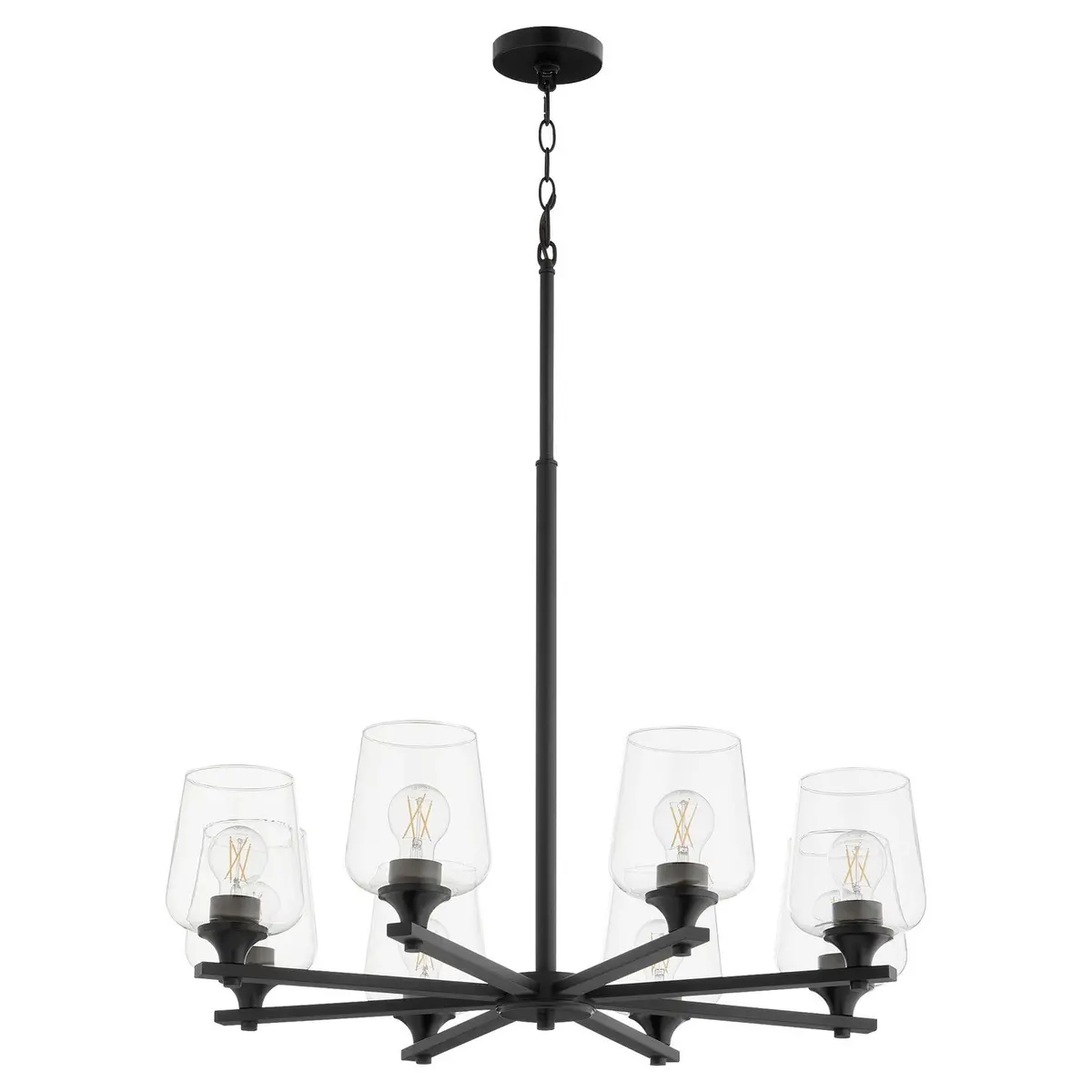Quorum Eight Light Chandelier 1