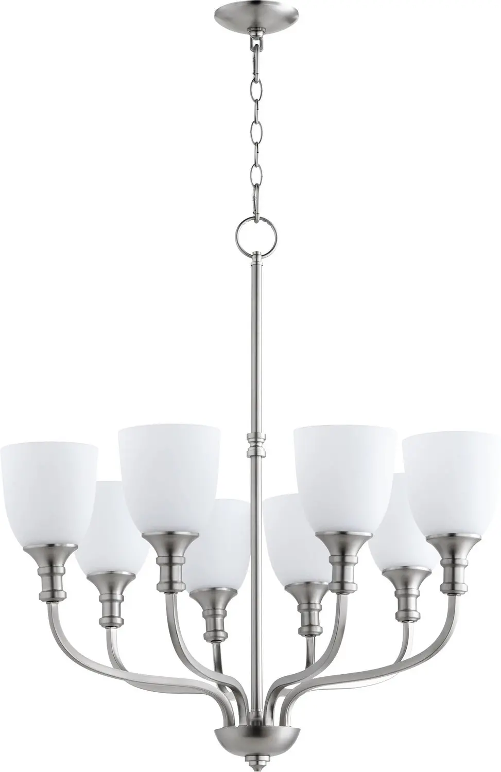 Quorum Eight Light Chandelier 1