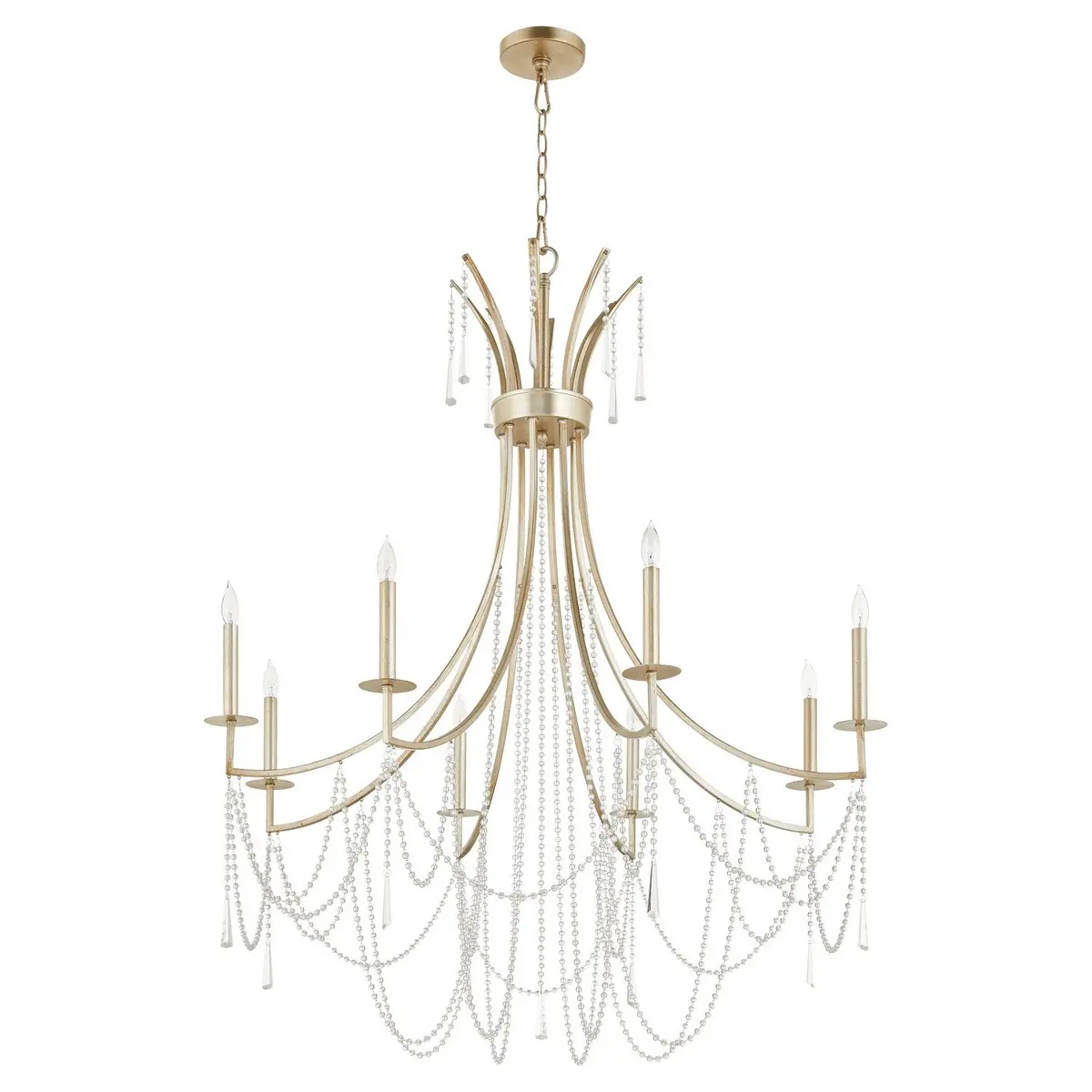Quorum Eight Light Chandelier 1