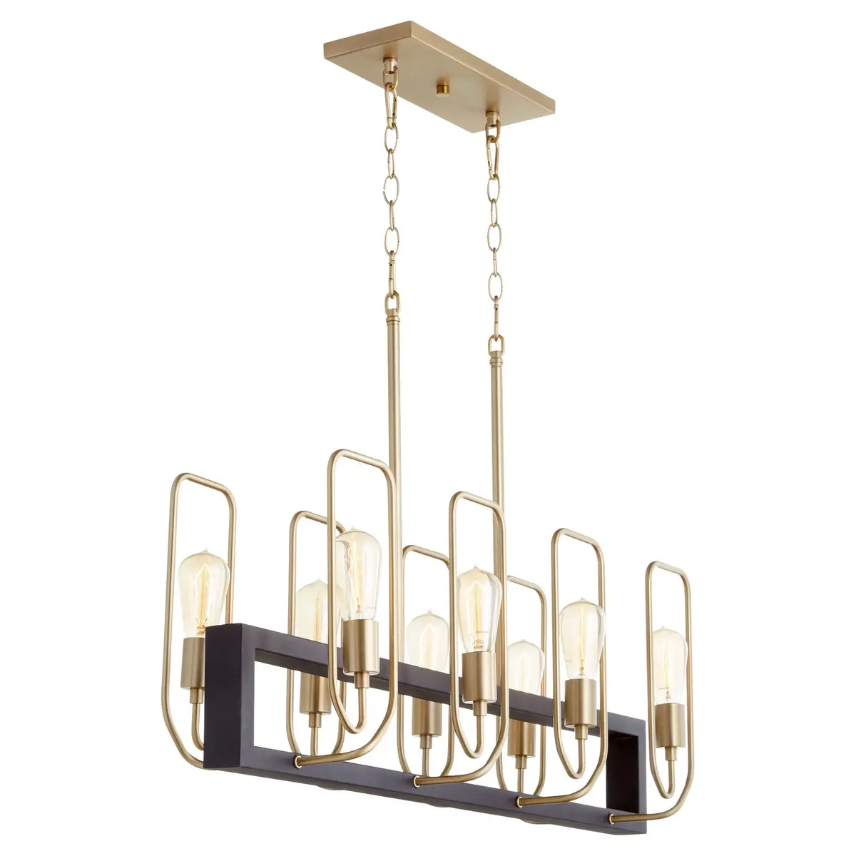 Quorum Eight Light Chandelier 1