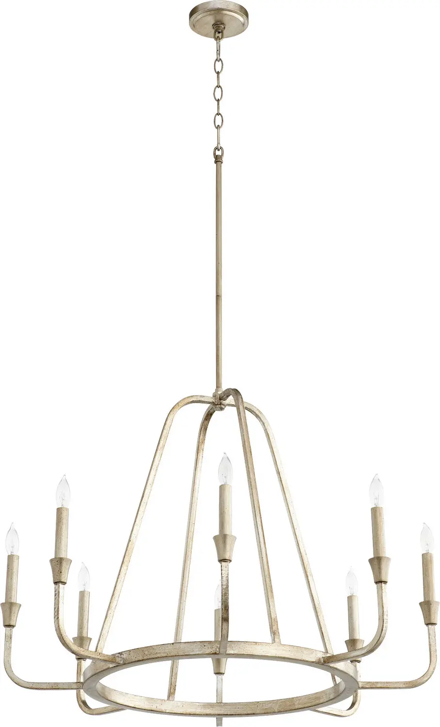 Quorum Eight Light Chandelier 1