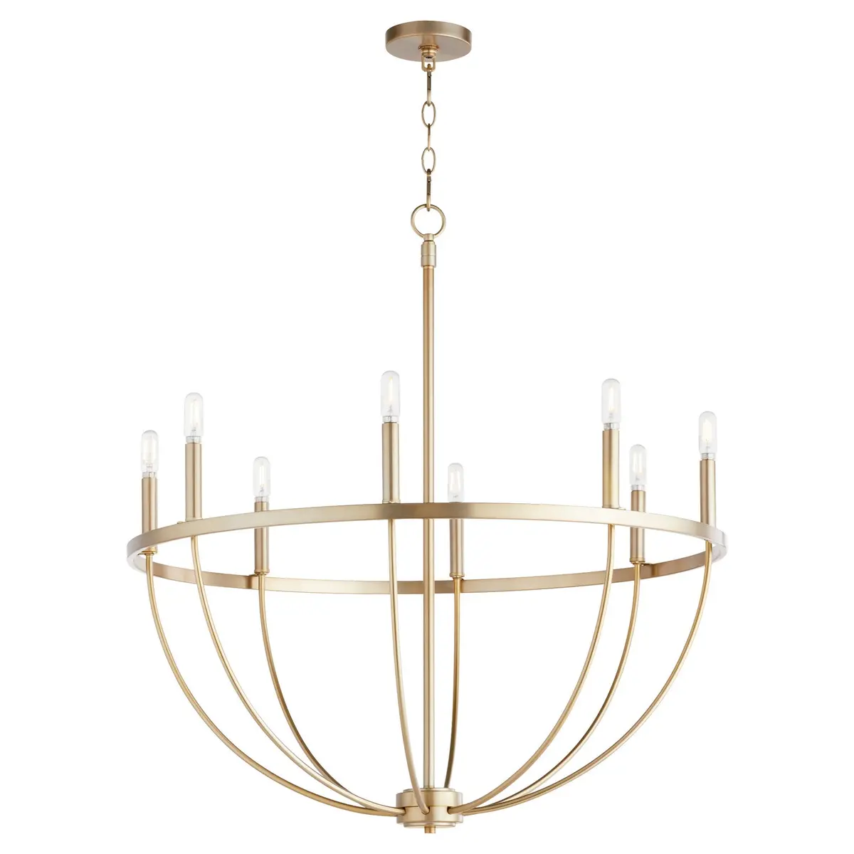 Quorum Eight Light Chandelier 1