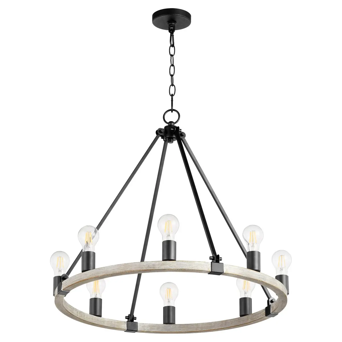 Quorum Eight Light Chandelier 1