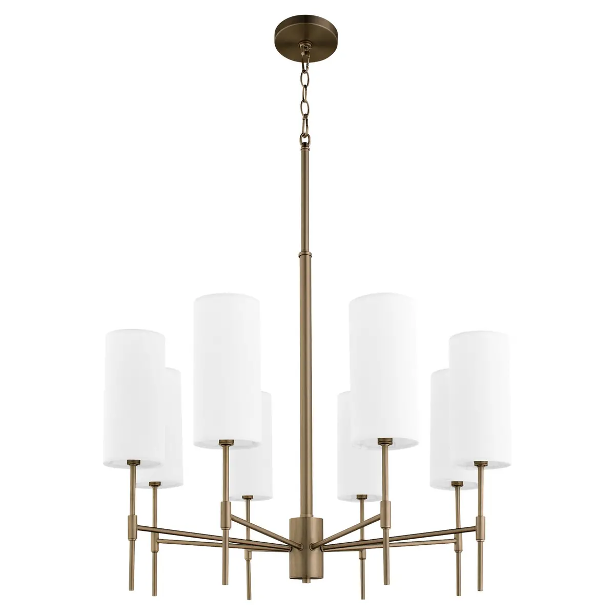 Quorum Eight Light Chandelier 1