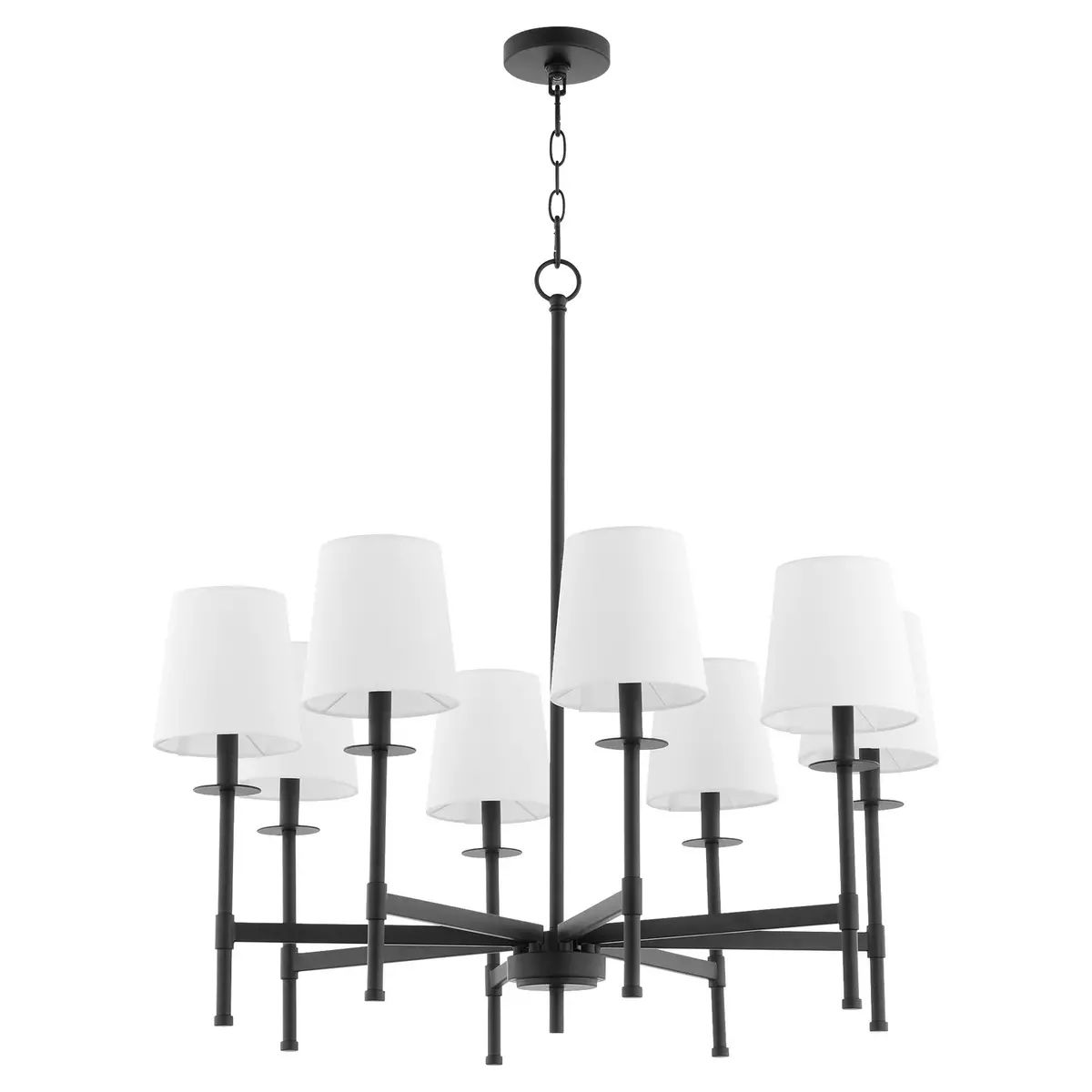 Quorum Eight Light Chandelier 1