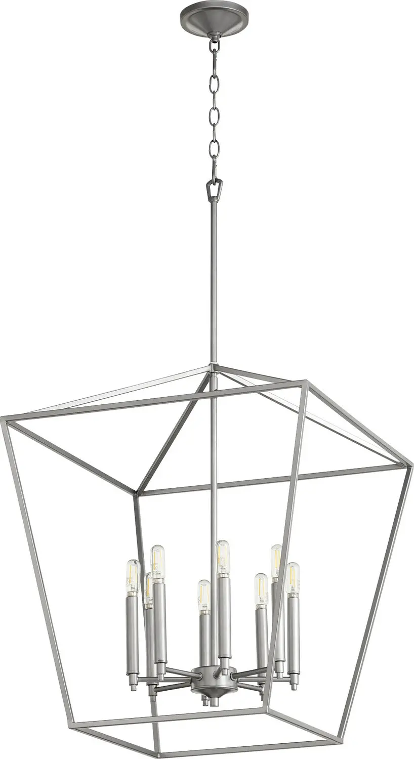 Quorum Eight Light Entry Pendant 1