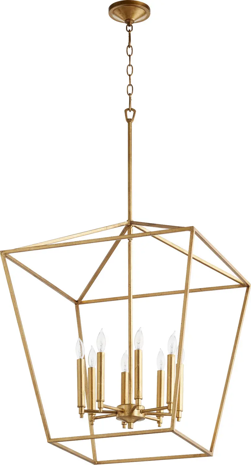Quorum Eight Light Entry Pendant 1