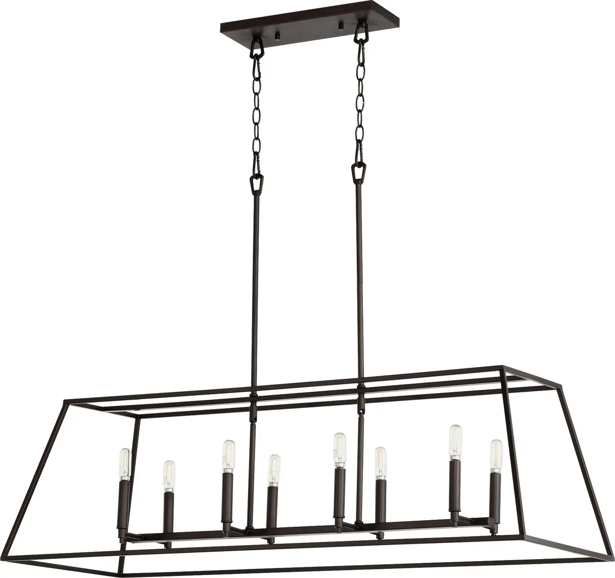 Quorum Eight Light Entry Pendant 1