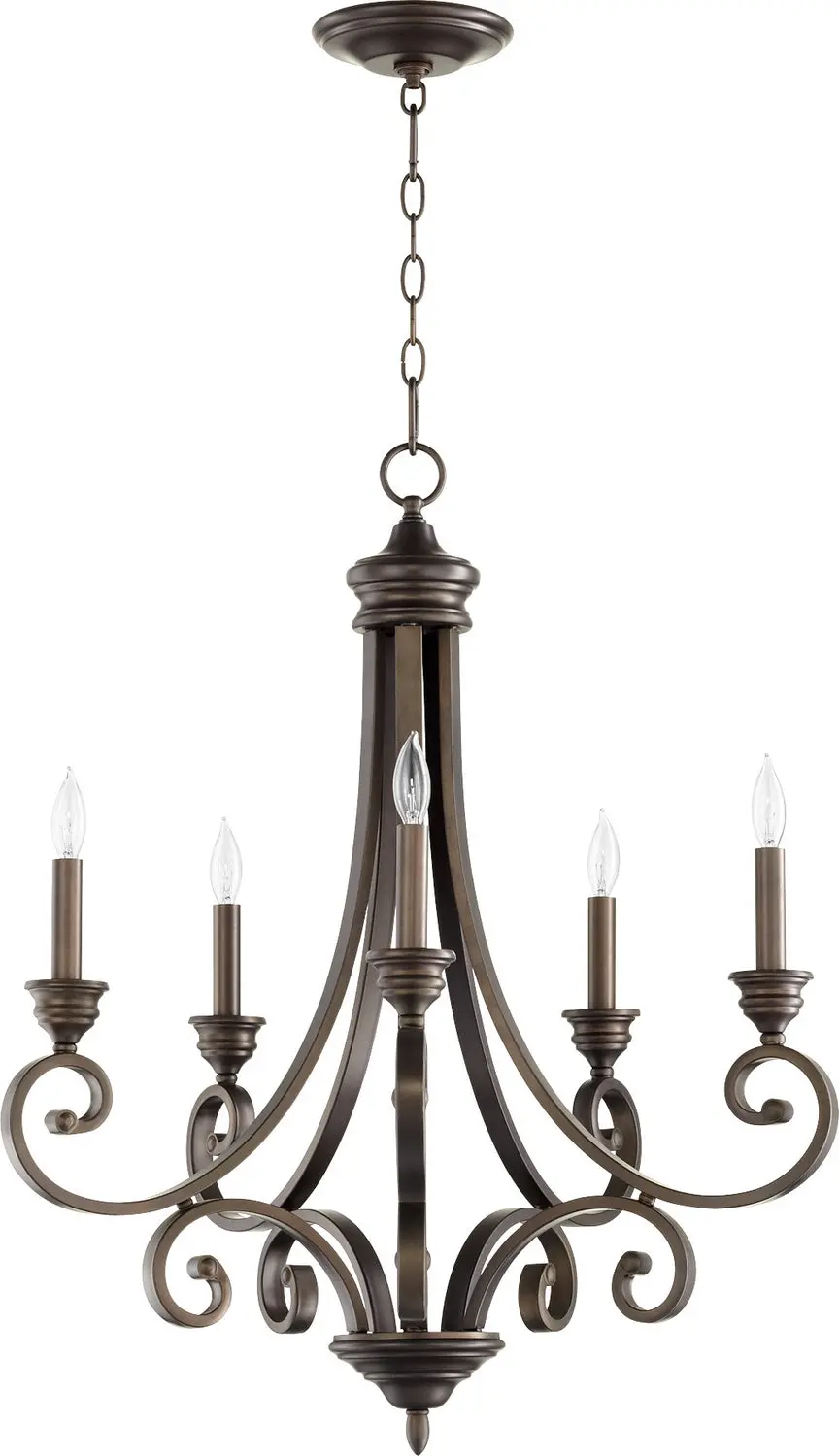 Quorum Five Light Chandelier 1
